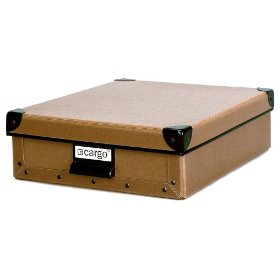 Resource International 8020421 Cargo Naturals Stationery Box - Nutmeg Resource International 8020421 Cargo Naturals Stationery Box - Nutmeg
