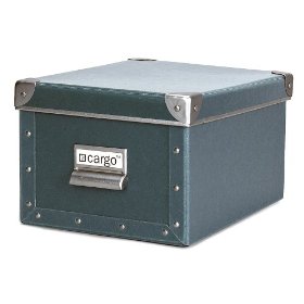 Resource International 8031325 Cargo Naturals Media Box- Bluestone Resource International 8031325 Cargo Naturals Media Box- Bluestone