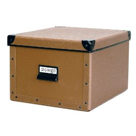 Resource International 8050421 Cargo Naturals Shelf Box- Nutmeg Resource International 8050421 Cargo Naturals Shelf Box- Nutmeg
