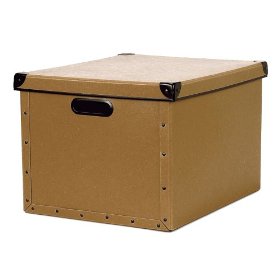 Resource International 8060421 Cargo Naturals Dual File Box- Nutmeg Resource International 8060421 Cargo Naturals Dual File Box- Nutmeg