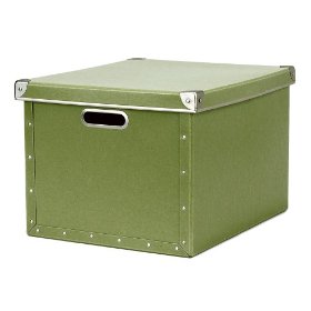 Resource International 8060525 Cargo Naturals Dual File Box- Sage Resource International 8060525 Cargo Naturals Dual File Box- Sage