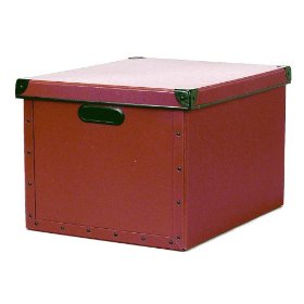 Resource International 8060721 Cargo Naturals Dual File Box- Red Spice Resource International 8060721 Cargo Naturals Dual File Box- Red Spice