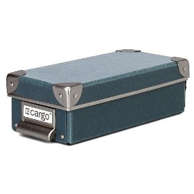 Resource International 8621325 Cargo Naturals Pencil Box- Bluestone Resource International 8621325 Cargo Naturals Pencil Box- Bluestone