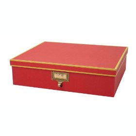 Resource International A1020103 Cargo Atheneum Document Box- Red Resource International A1020103 Cargo Atheneum Document Box- Red