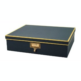 Resource International A1020104 Cargo Atheneum Document Box- Blue Resource International A1020104 Cargo Atheneum Document Box- Blue