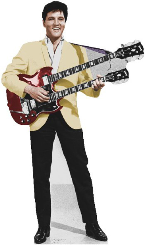 Advanced Graphics 845 Elvis Yellow Jacket LifeSize Cardboard StandUp