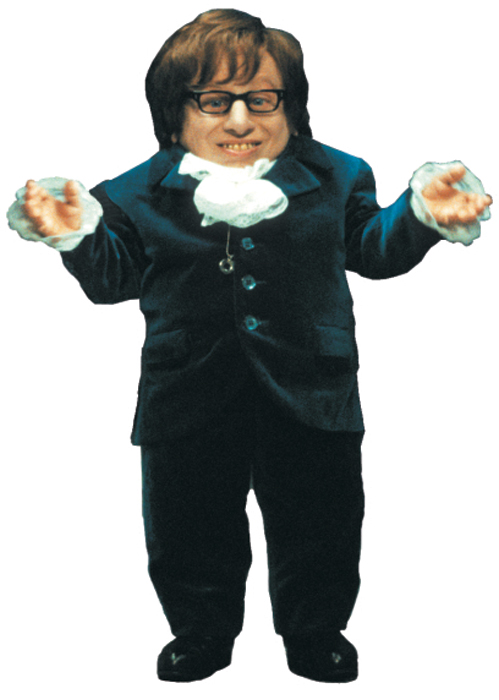 Advanced Graphics 389 Mini Austin-Austin Powers III Life-Size Cardboard Stand-Up