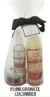 Aroma Paws 267 - Gift Pack - Shampoo - Spray - Candle Tin - Pomegranate Cucumber