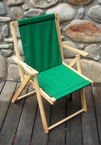 Dfch05wf Highlands Deck Chair - Forest Green