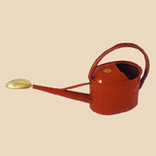 Bosmere V134R - Haws Slimcan Outdoor Watering Can - Ruby