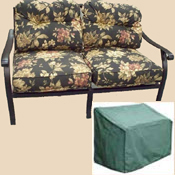 C618 Love Seat Cover - Green