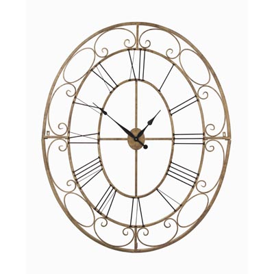 CBK 43306 Clock Oversize Scroll Border Design by CBK