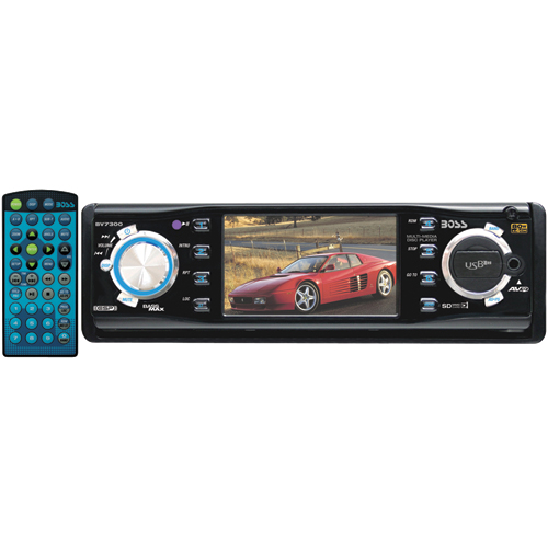 Boss Audio BV7300 3.2 InDash DropDown Monitor with DVD