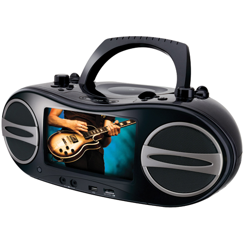 Gpx BD707B 7 Portable DVD Player with Remote