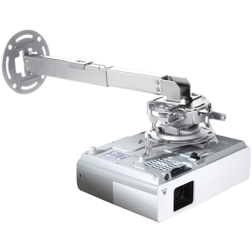 Peerless PRGEXAW 8.7 12.8 PRG Series Adjustable Projector Ceiling/Wall Mount Kit  White