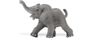 Safari 238529 African Elephant Baby Animal Figure Pack of 12