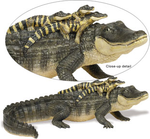 Safari 259629 Alligator with Babies Animal Figure Pack of 2