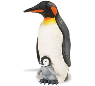 Safari 267129 Emperor Penguin with Baby Animal Figure Pack of 3
