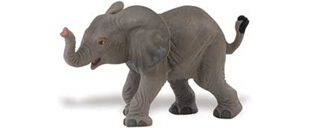 Safari 270129 African Elephant Baby Animal Figure Pack of 12