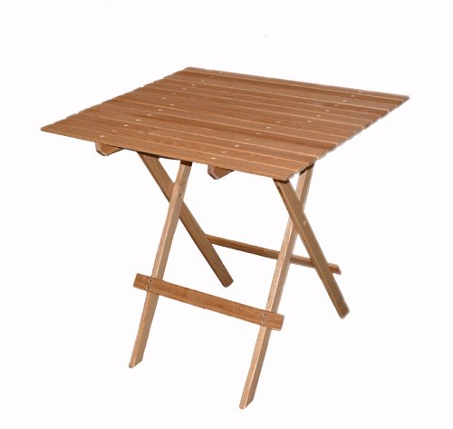 Blue Ridge Chair Works LFTB04W Highlands Folding Table