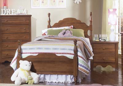 Carolina Furniture 317830 Crossroads Panel Headboard Twin