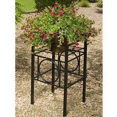 Sunsational 3060058 Contemporary Plant Stand  20 Inch  Bronze