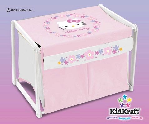 KidKraft KKR_13372 Hello Kitty Fabric Toybox - Limited