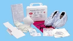 Galaxy GLX 7351 Bloodborne Pathogen Cleanup Kit