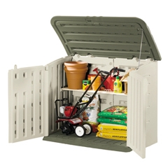 Rubbermaid RHP 3747 Large Horizontal Outdoor Storage Shed