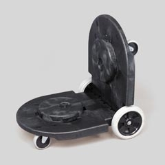 Rubbermaid RCP 2646 BLA Brute Tandem Dolly by Rubbermaid