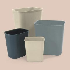 UPC 868761171588 product image for Rubbermaid RCP 2540 BEI Fire-Resistant Fiberglass Wastebasket- 7 Qt | upcitemdb.com