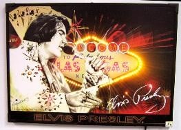 52001 Elvis LED Light Wall picture