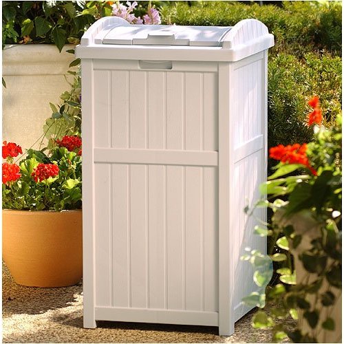 Suncast GH1732 HIDEAWAY TRASH CONTAINER Pack of 1