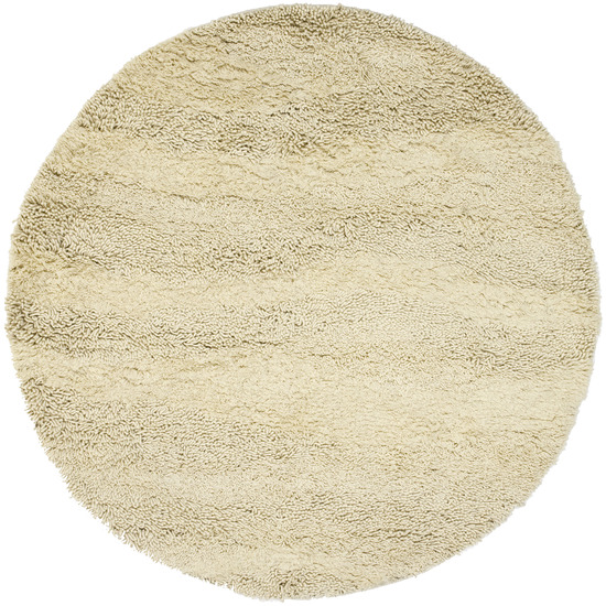 BRK3300-8RD Ivory Berkley Collection Rug - 8ft Round