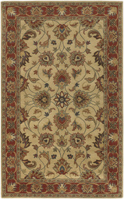 CAE1001-24HM Beige Caesar Collection Rug - 2 x 4 Ft Hearth