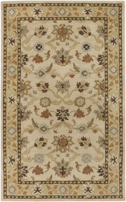 CAE1010-23 Beige Caesar Collection Rug - 2 x 3 Ft