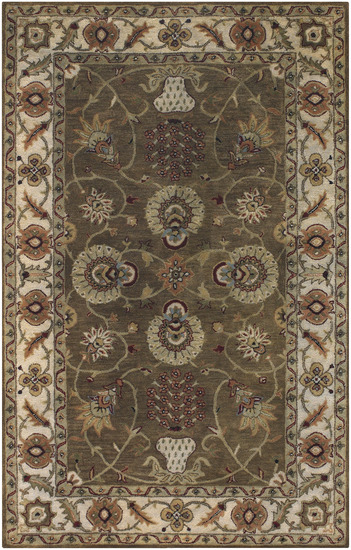Surya SEB1017-8RD Golden Brown Sebastian Collection Rug - 8ft Round