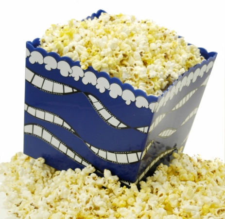 Wabash Valley Farms 60040 Movie Time Popcorn Tub-Plastic Blue