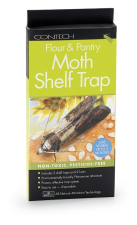 Contech MOTH142R Flour And Pantry Moth Shelf Trap Strip 2 Pack