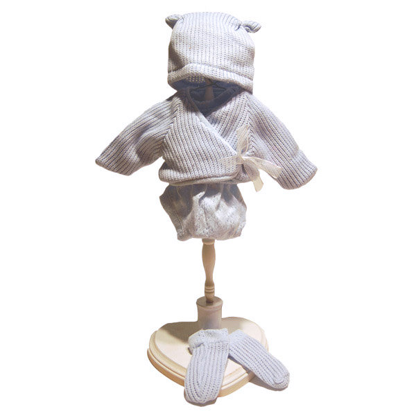Dolls By Berenguer R0015 18 Inch Blue Knitted Sweater Combo