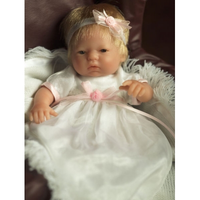 Dolls By Berenguer 308 Mini First Sunday Baby Doll - Size 9.5 Inch