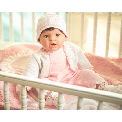 Dolls By Berenguer 123 Rosebud Berenguer Baby Doll - Size 22 Inch