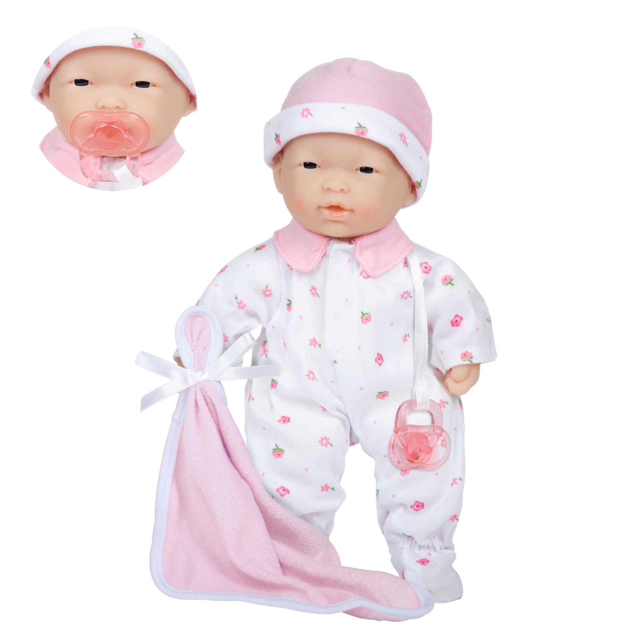 Dolls By Berenguer 13109 La Baby Open Eyes Doll - Asian - 11 Inches