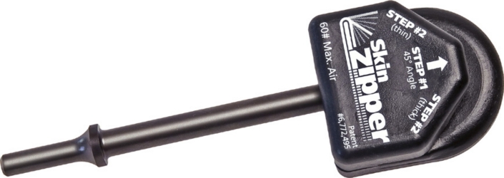 Steck 21890 Skin Zipper Door Skinner Attachment