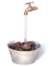 Fantasy Fountains CBW16  Antique White Bowl Fountain