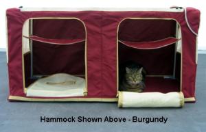 General Cage 945CEHB It z A Breeze Too Cat Exhibition Cage Hammock - Hammock Only - Burgundy for 945CE - Burgundy