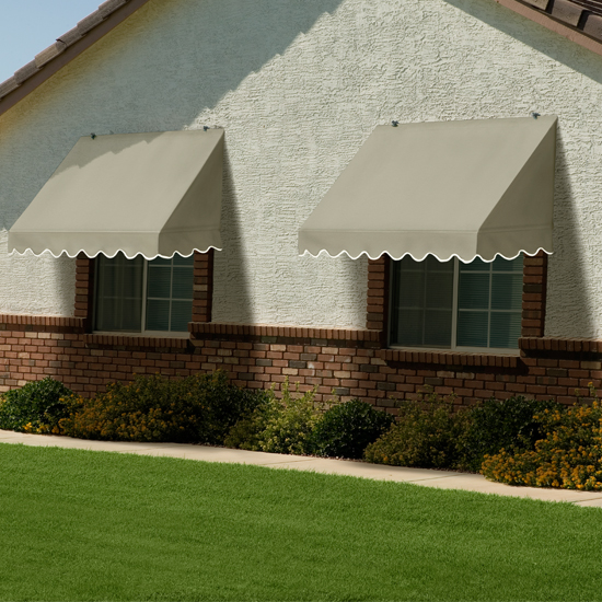 Sunsational 3020315 Traditional Awning - Sand - 6 Foot