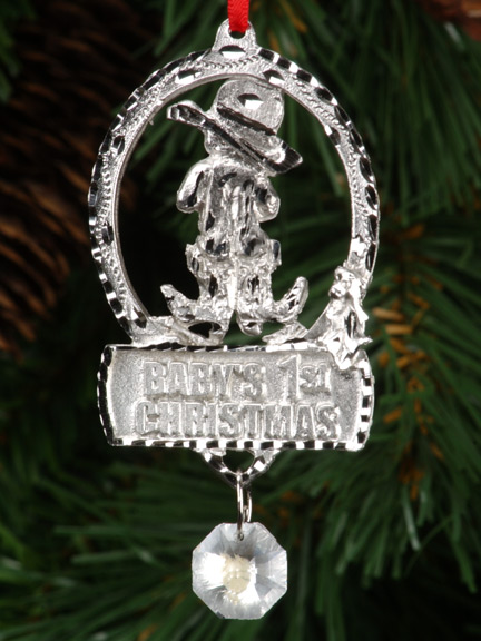savealot shops - christmas ornaments savealot shops christmas wreaths J Strait Designs 0006 Babys 1st Christmas Silver Pewter Ornament Boy