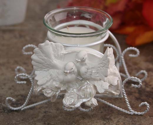 Lorenzo Import 71331 Dove Votive Candle Holders