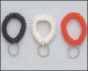 Wrist Coil With Key Ring Flexible Coil - Red
